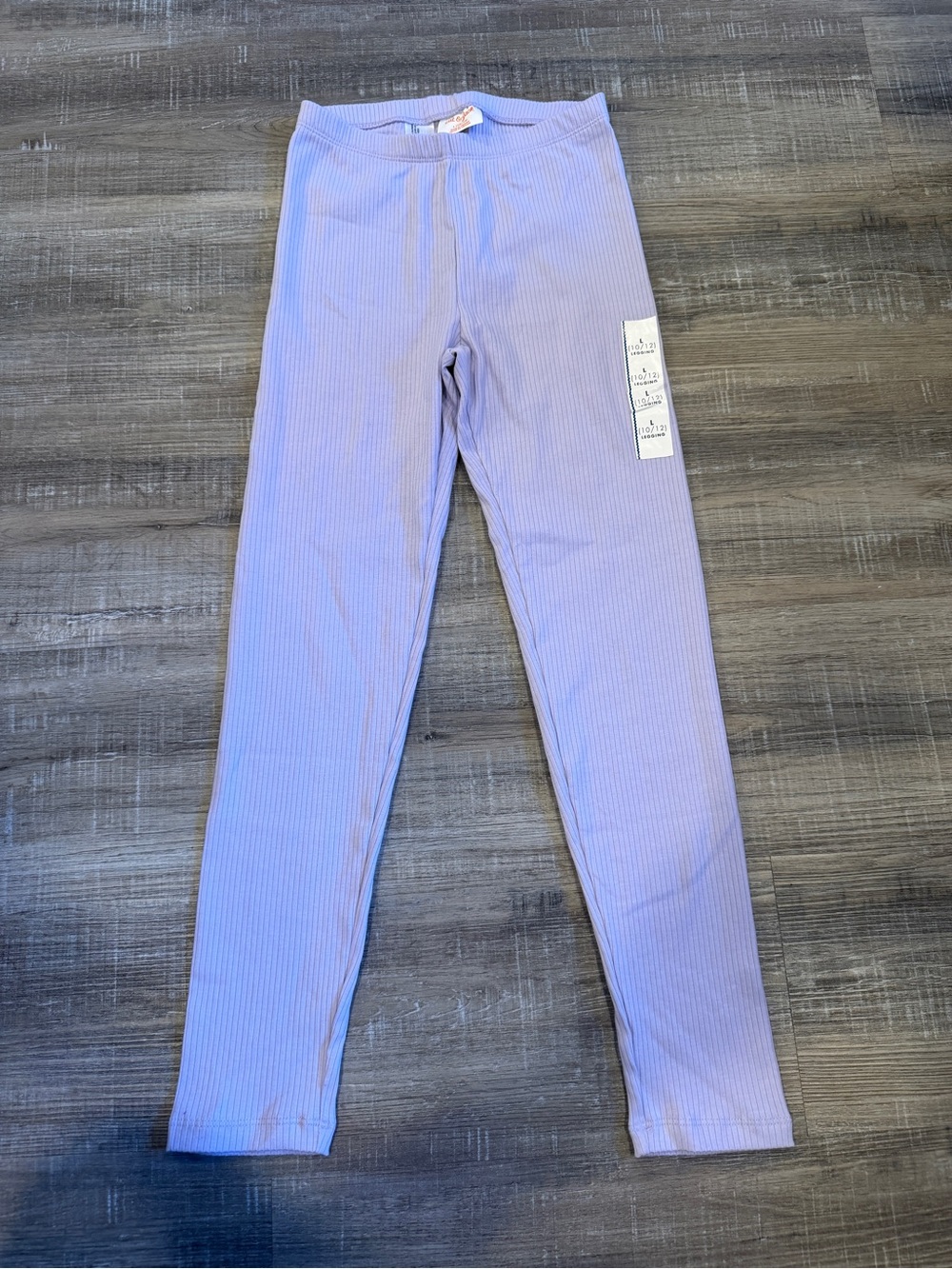 Cat & Jack Lilac Ribbed Leggings